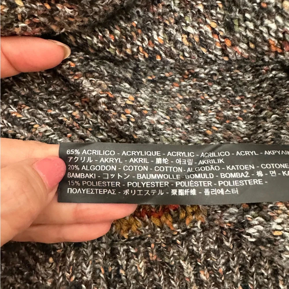 Zara Fairisle Multicolor Patterned Women's Sweater - Picture 7 of 7